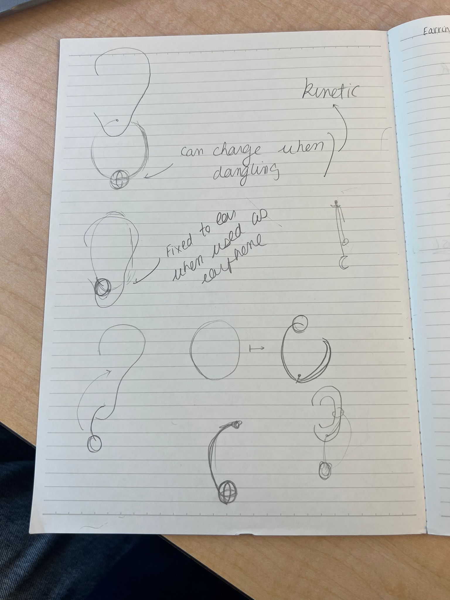 earphone sketch 2